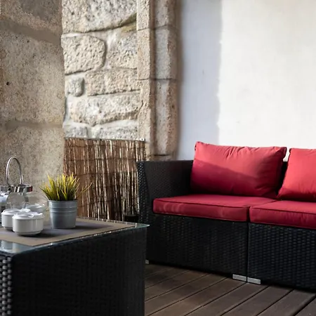 דירה Fontainhas Flat: Balcony & Parking פורטו