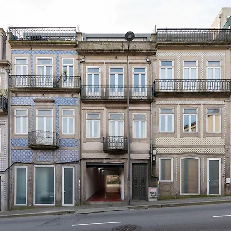 Fontainhas Flat: Balcony & Parking דירה פורטו